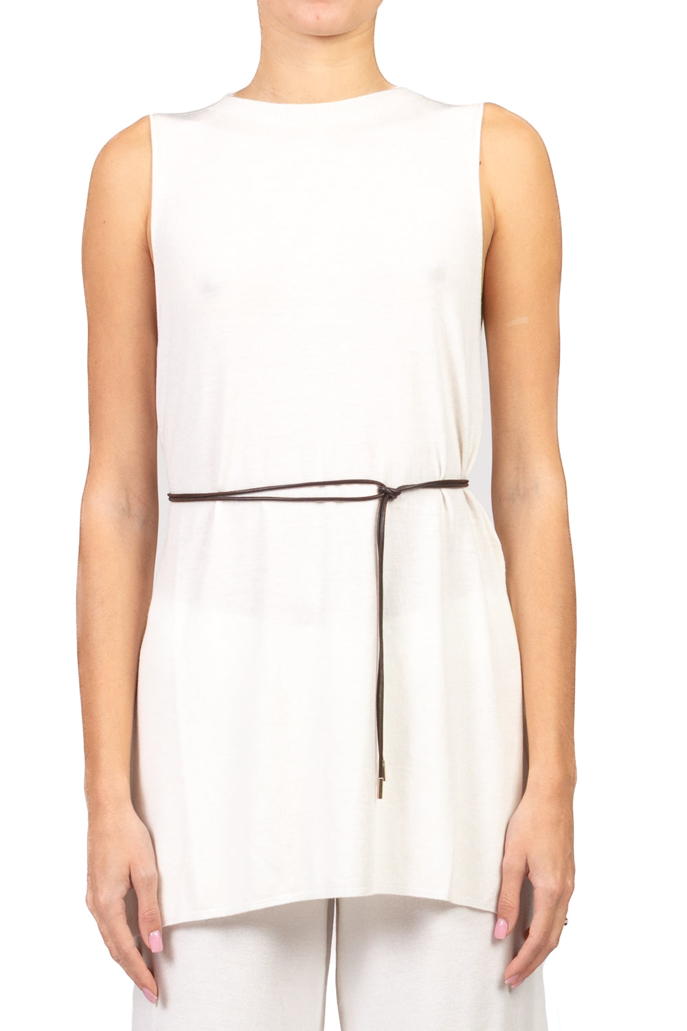 Kontatto - Gilet lungo con spacchi Art. 3M1521C