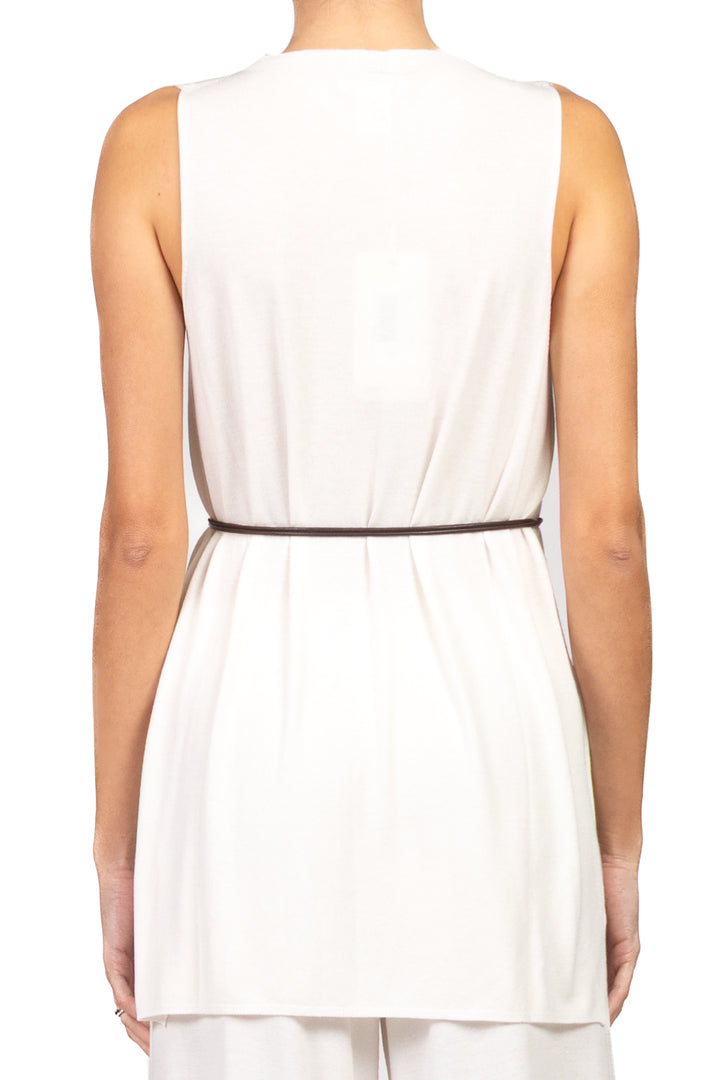 Kontatto - Gilet lungo con spacchi Art. 3M1521C