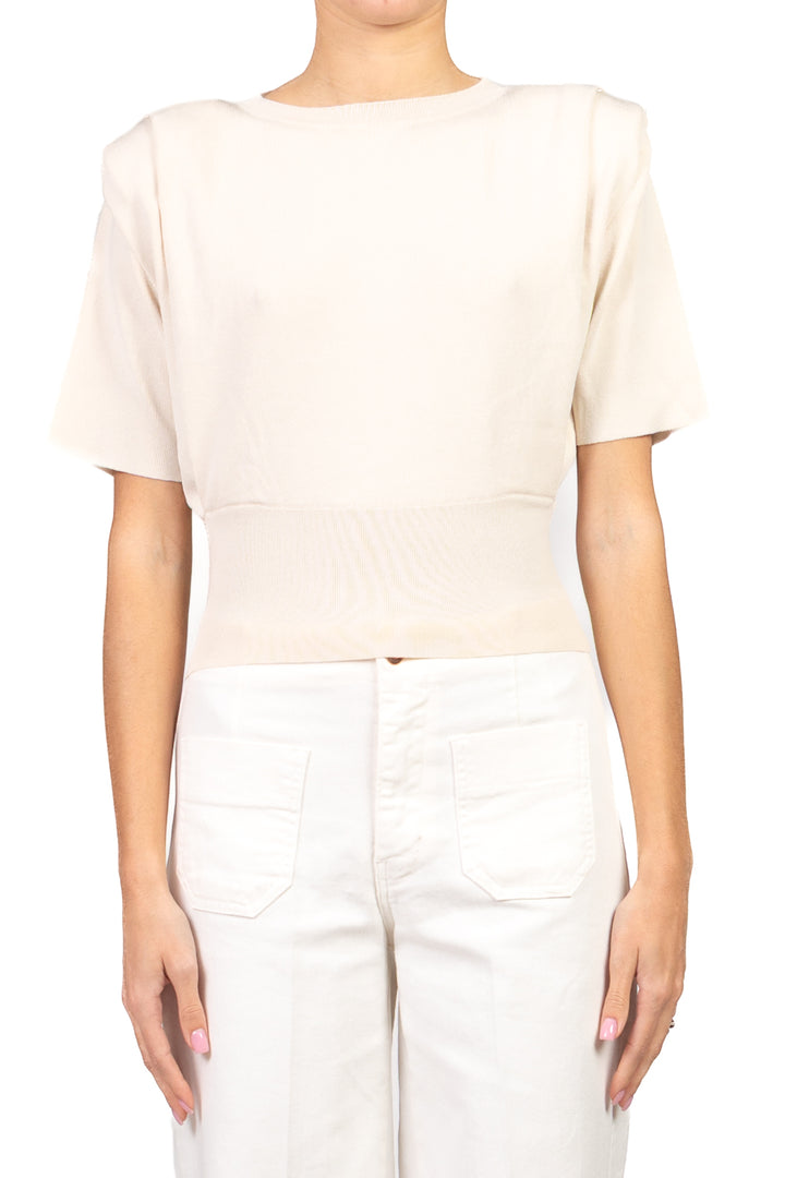 Vicolo - Maglia crop con spalline Art.4AB4007