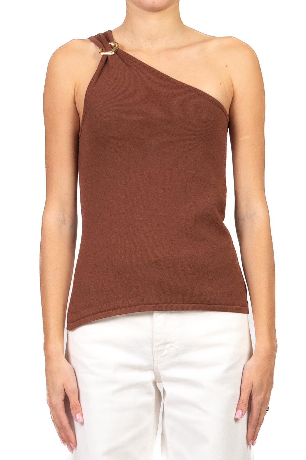 Kontatto - Maglia monospalla con spilla Art. 3M1549C