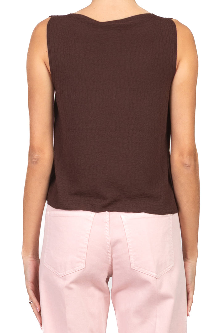 Kontatto - Gilet trama cocco Art. 3M1509C