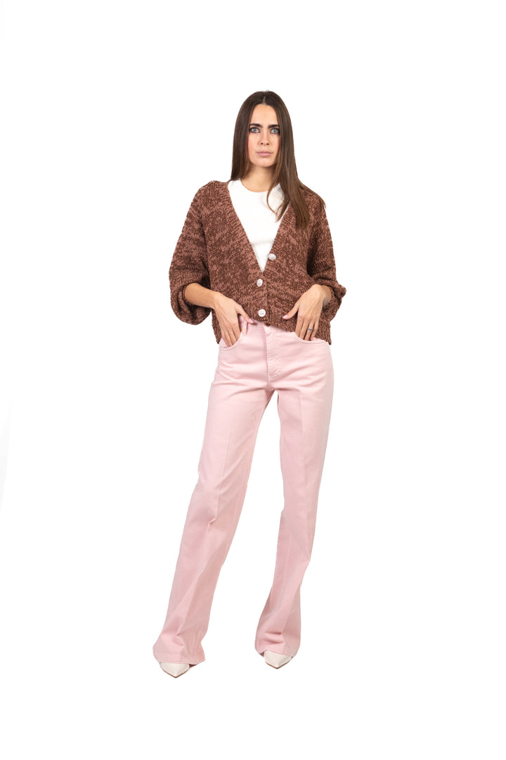 Have One - Cardigan filo lurex bottoni gioiello Art. JIT-Q008