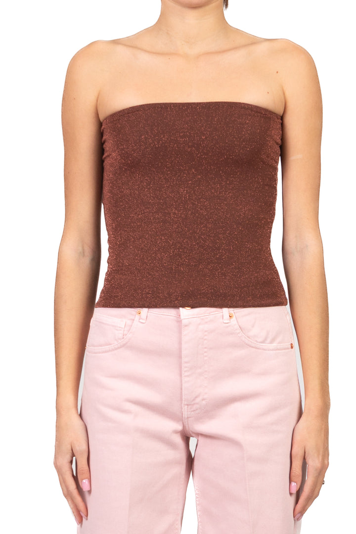 Kontatto - Top a fascia in lurex Art. MR6005C