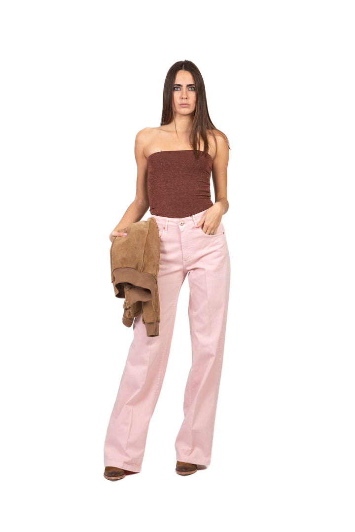 Kontatto - Top a fascia in lurex Art. MR6005C