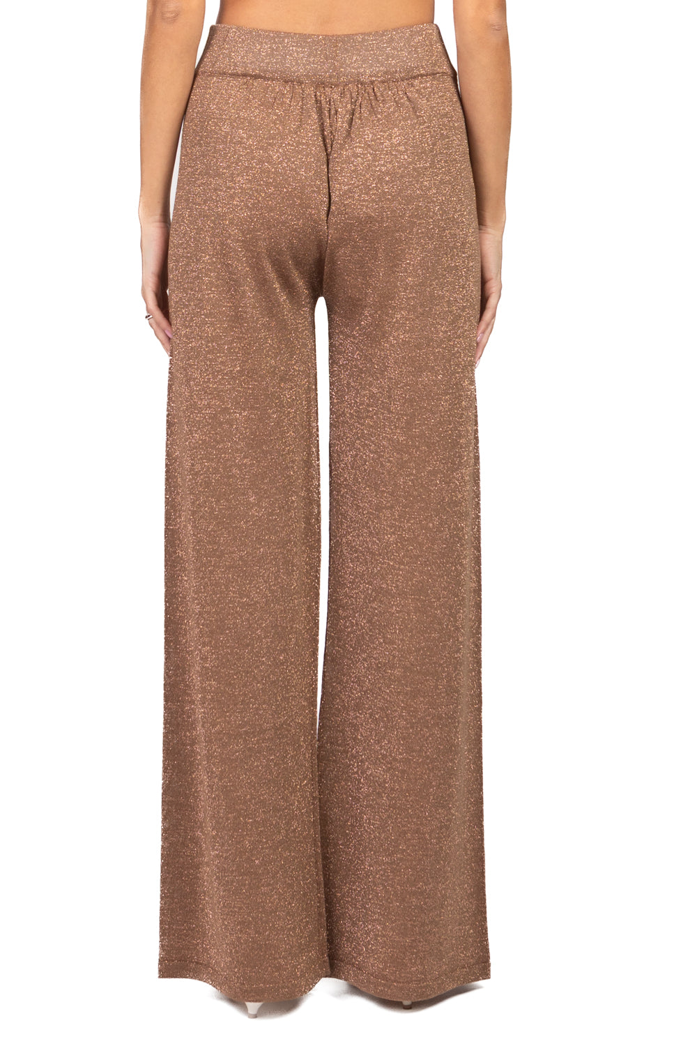 Kontatto - Pantalone palazzo in  lurex Art. 3M1556C