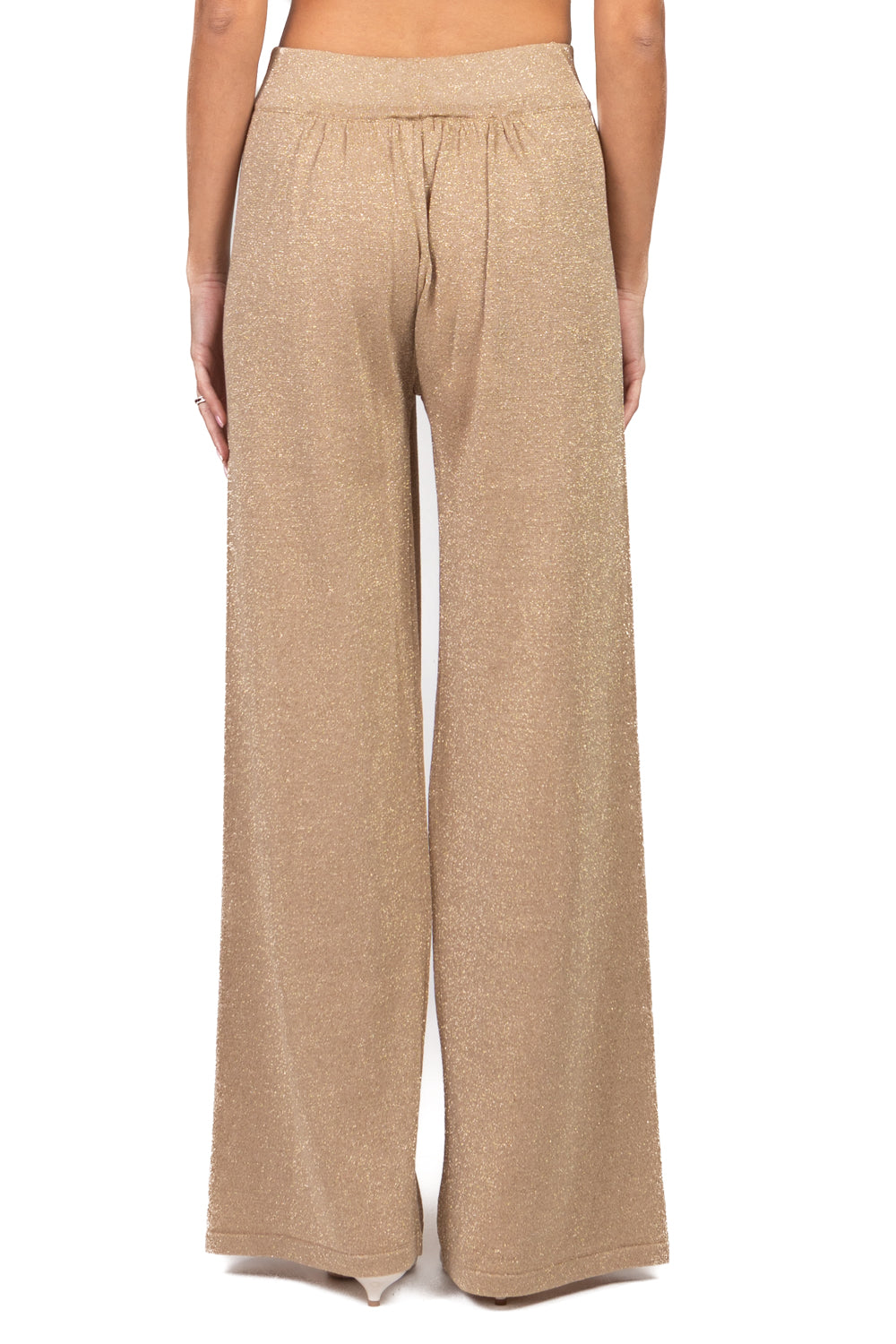 Kontatto - Pantalone palazzo in  lurex Art. 3M1556C