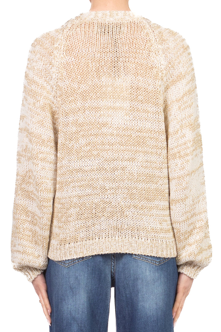 Have One - Cardigan filo lurex bottoni gioiello Art. JIT-Q008