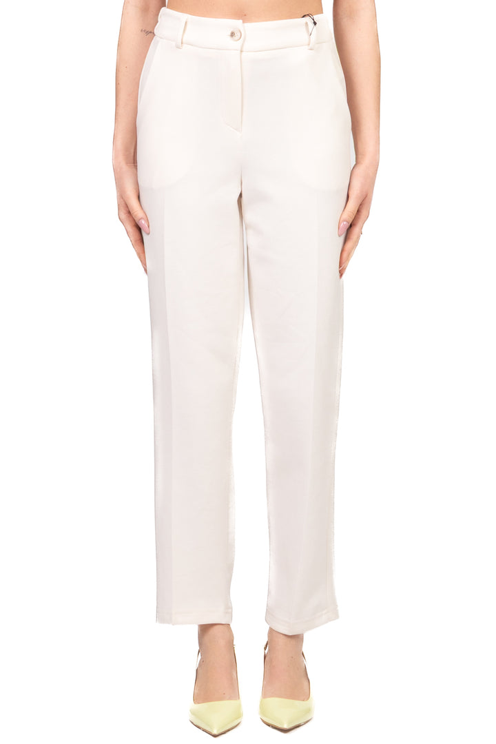 Tensione In - Pantalone sigaretta punto milano Art. 26P4005