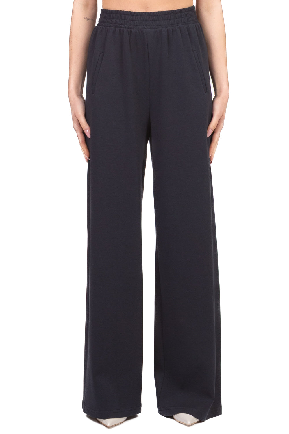 Tensione in - Pantalone palazzo con elastico Art. 26P4040
