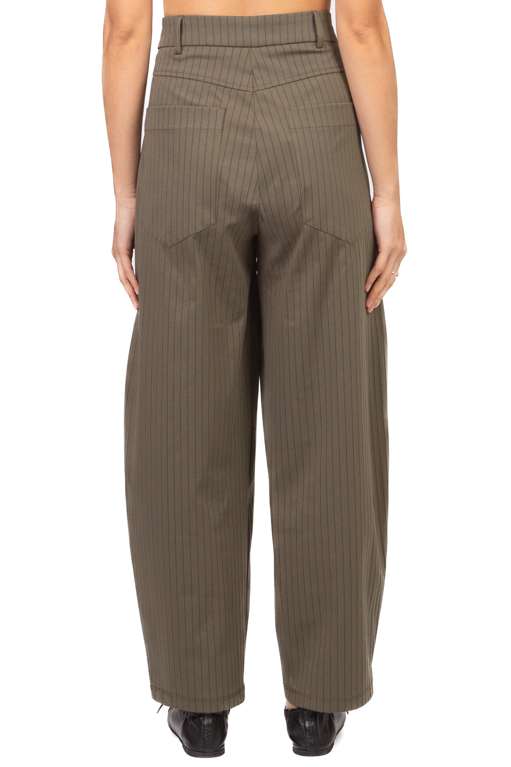 Tensione in - Pantalone gessato balloon Art. 26P4073