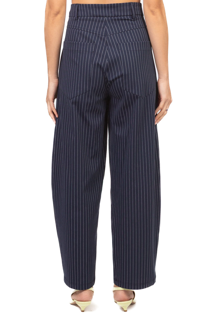 Tensione in - Pantalone gessato balloon Art. 26P4073