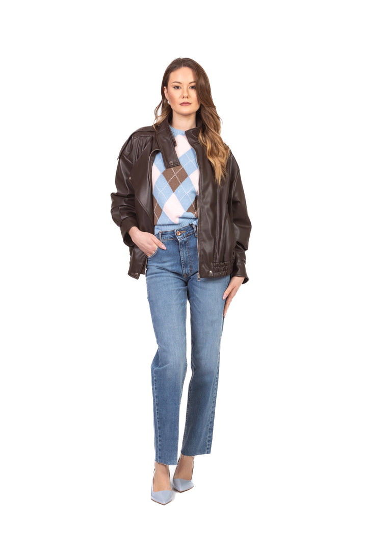 Tensione in - Jeans crop taglio vivo Art. CJ12725