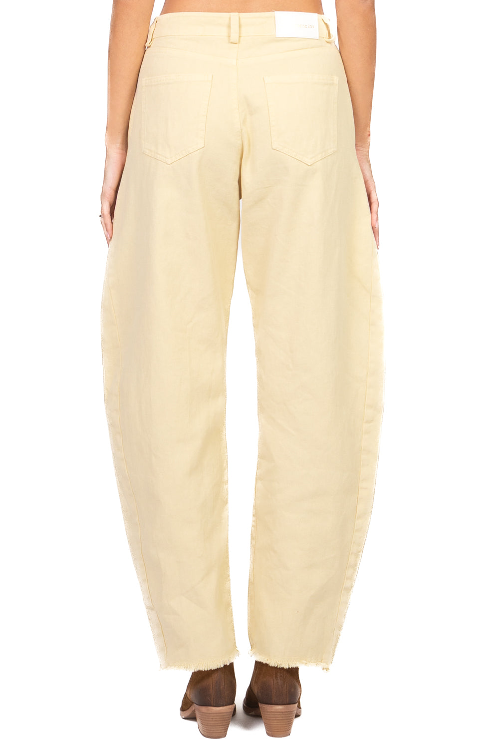 Tensione In - Jeans barrel sfrangiato Art. S26P287