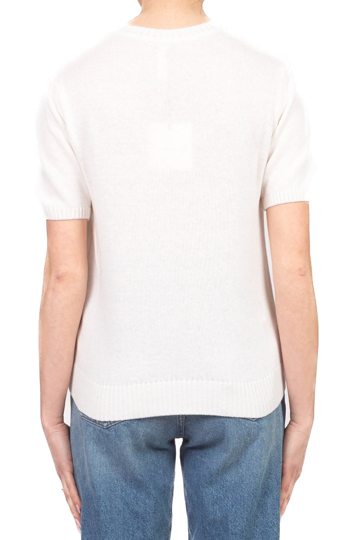 Tensione in - Maglia manica corta a rombi Art. D75630