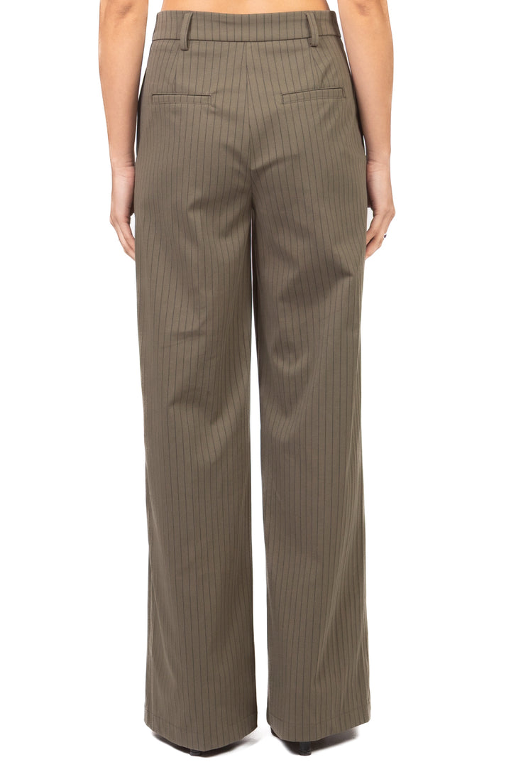 Tensione in - Pantalone palazzo gessato Art. 26P4075