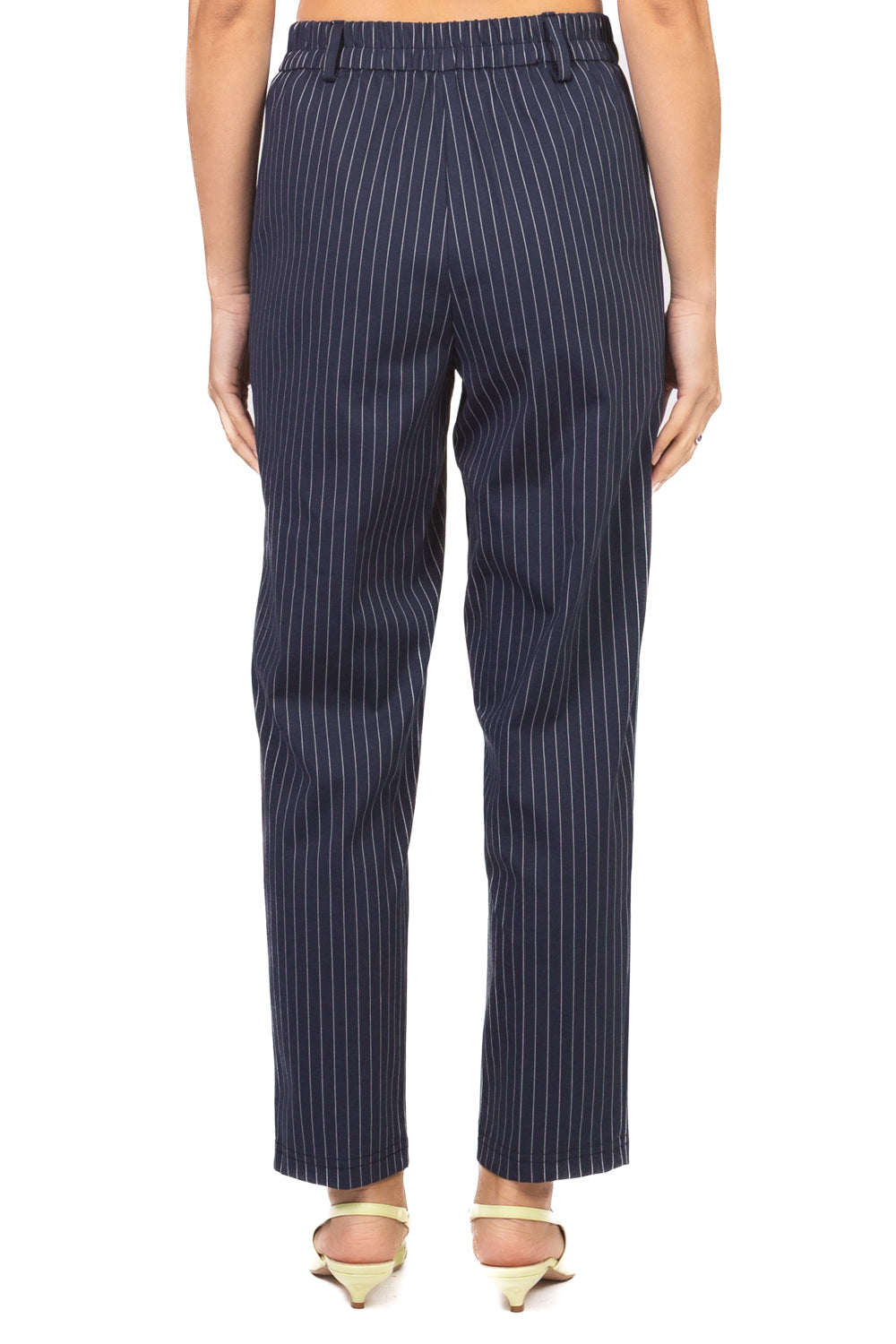 Tensione in - Pantalone sigaretta gessato Art. 26P4074