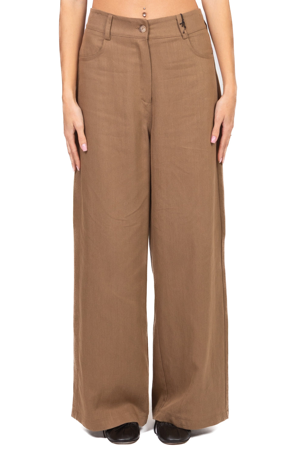 Tensione in - Pantalone palazzo con tasconi Art. 1201PE26