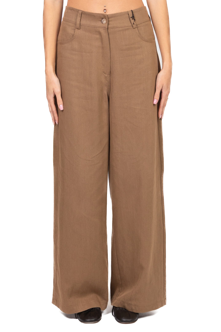 Tensione in - Pantalone palazzo con tasconi Art. 1201PE26