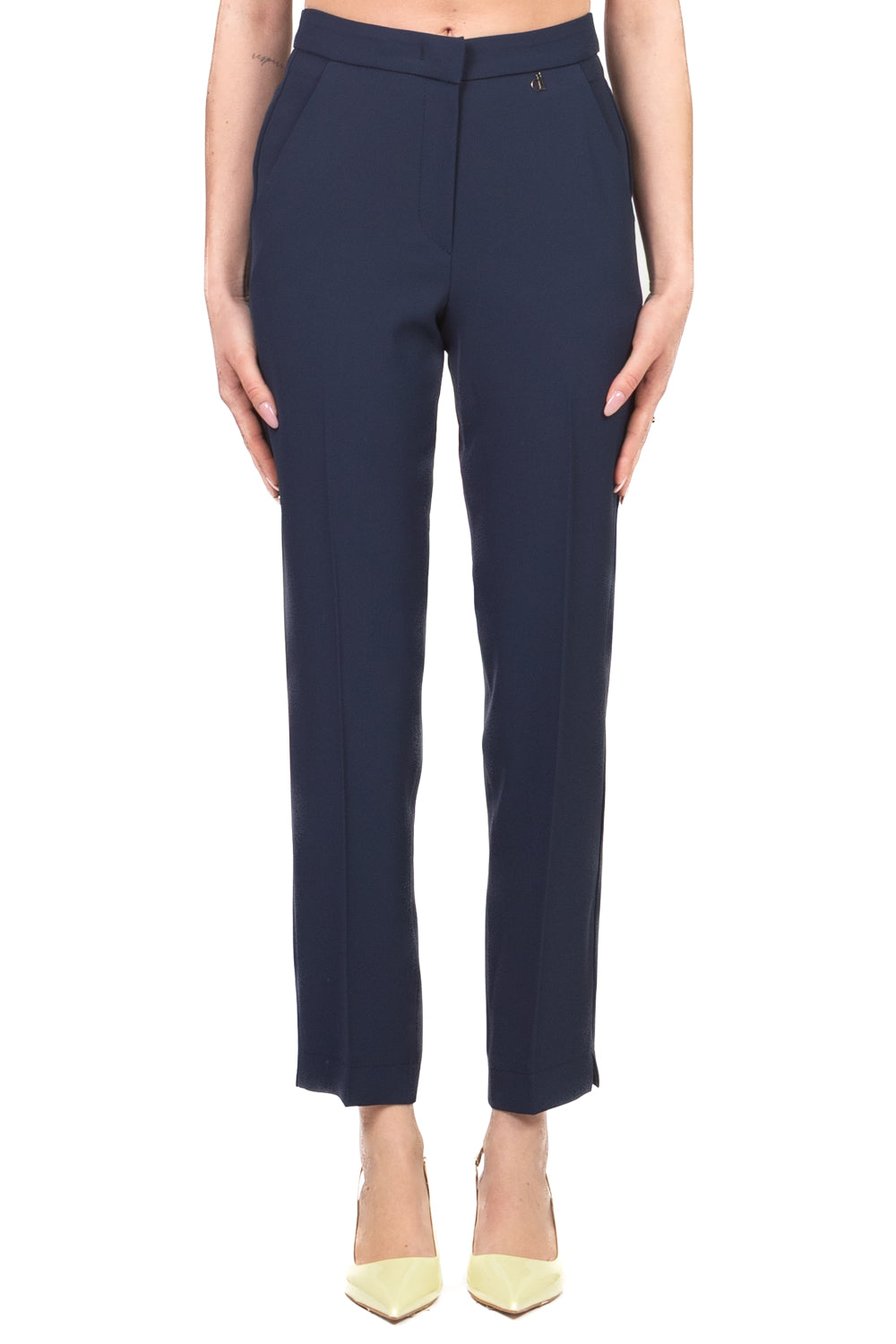 Dixie - Completo in crepe giacca e pantalone sigaretta Art. N056A004A