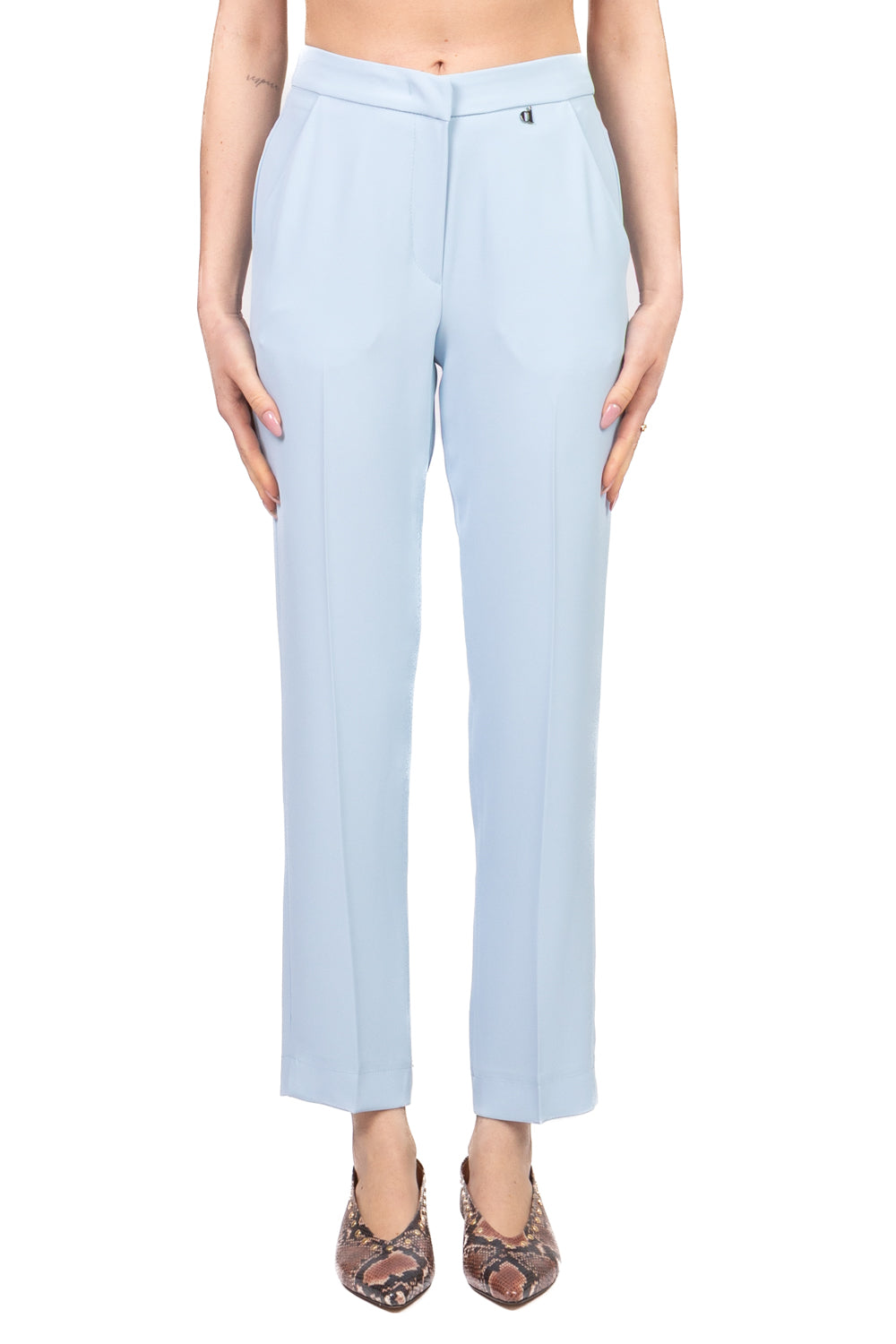 Dixie - Completo in crepe giacca e pantalone sigaretta Art. N056A004A