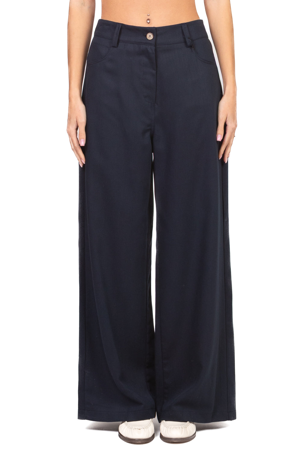 Tensione in - Pantalone palazzo con tasconi Art. 1201PE26