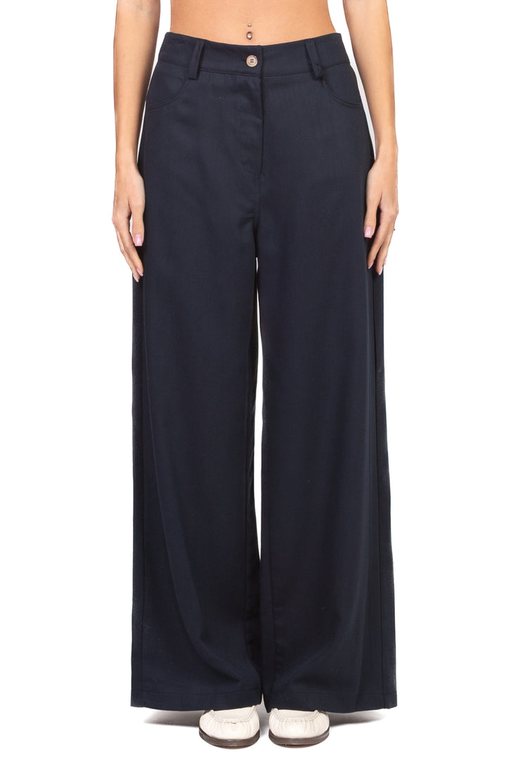 Tensione in - Pantalone palazzo con tasconi Art. 1201PE26