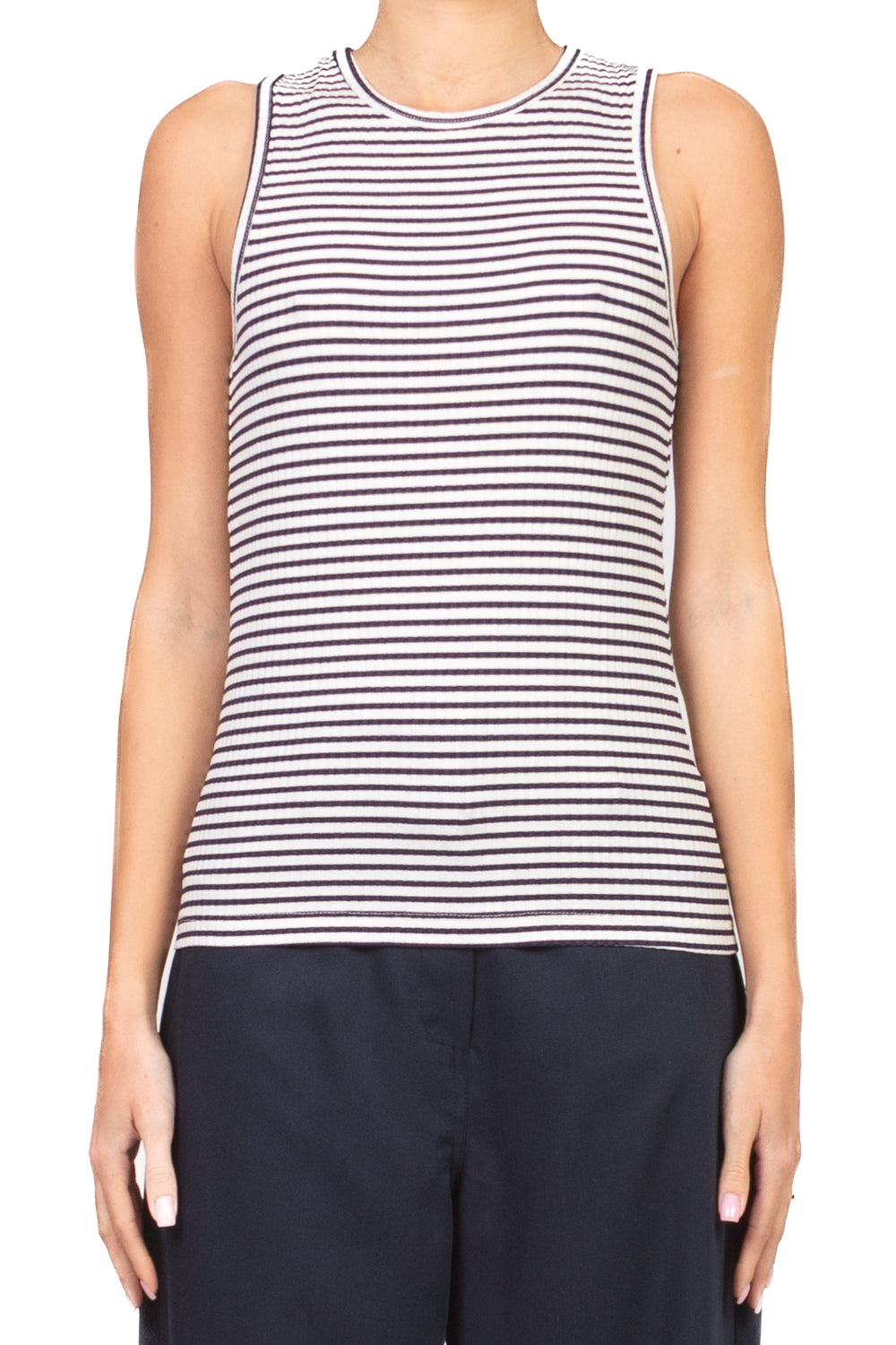 Have one - Canotta rigata scollo vogatore Art. RJS-Q052