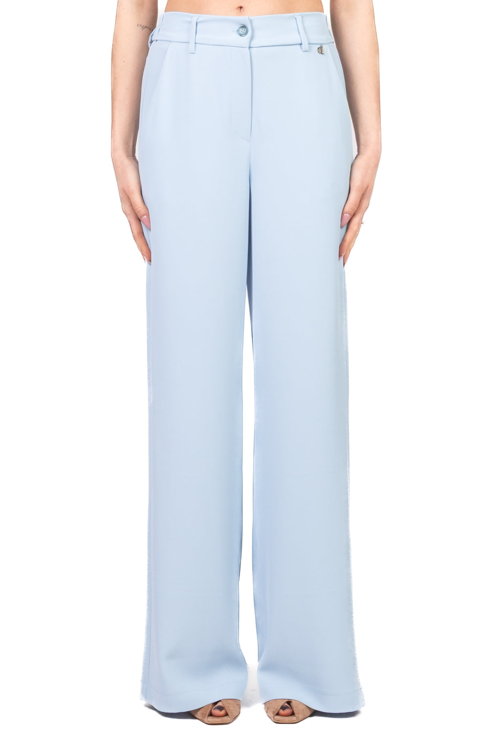 Dixie - Completo in crepe giacca e pantalone a palazzo Art. N056A001A