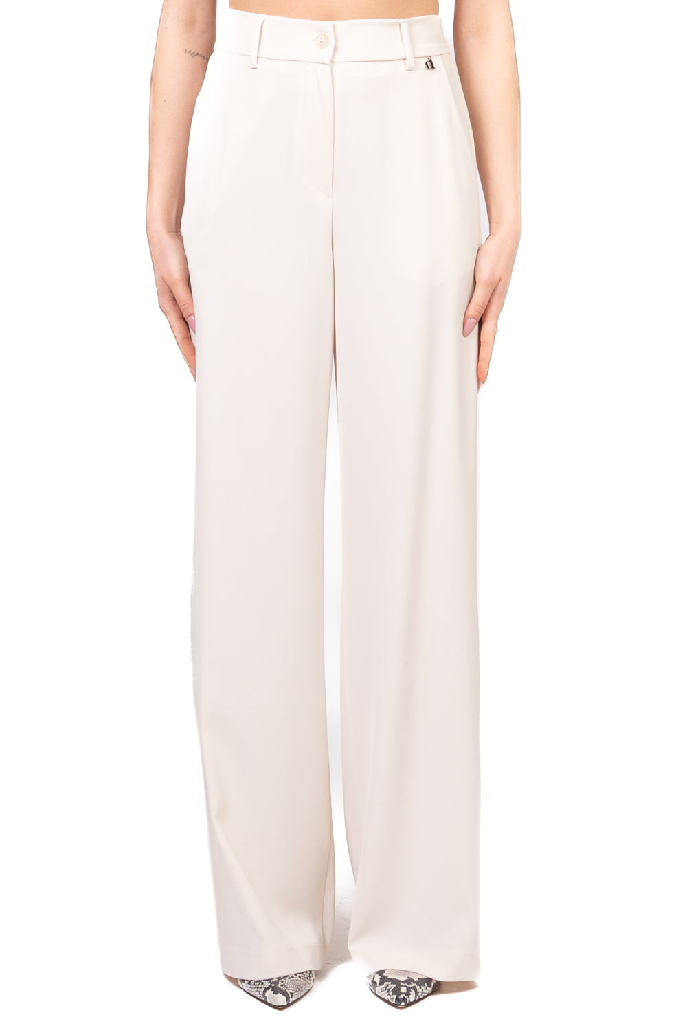 Dixie - Completo in crepe giacca e pantalone a palazzo Art. N056A001A