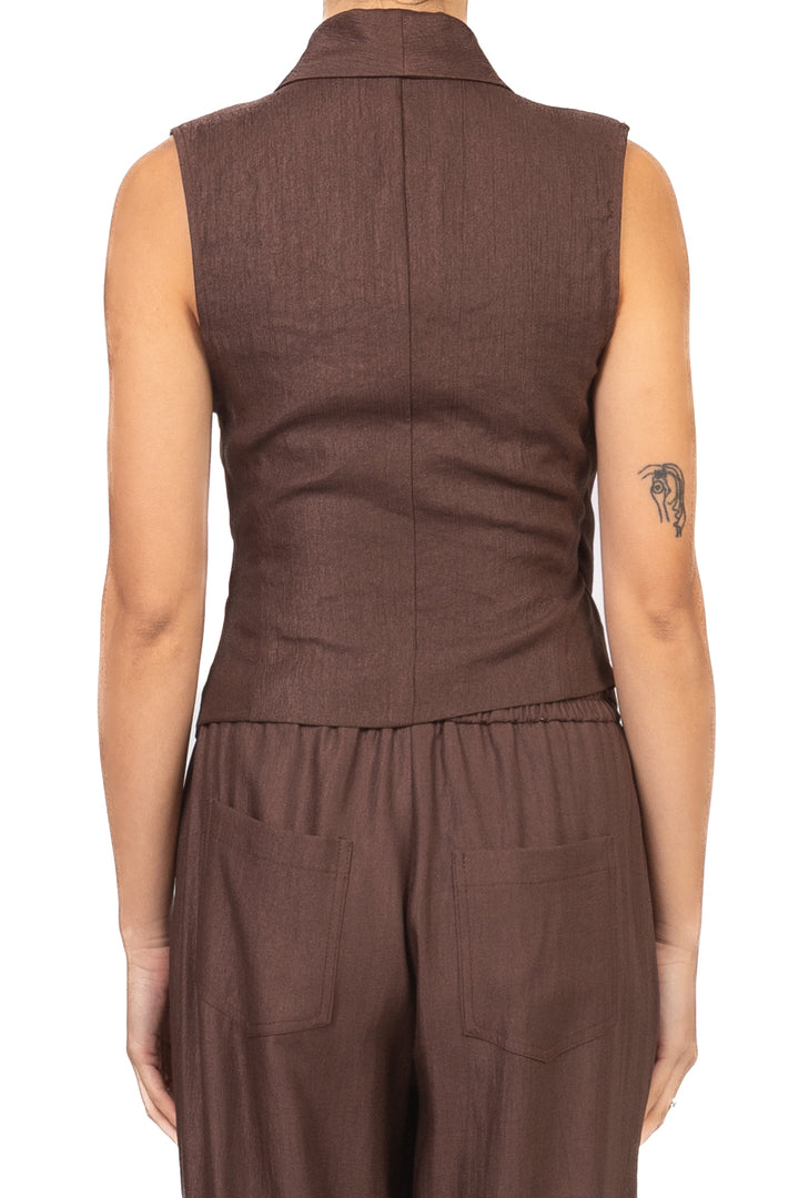 Tensione in - Gilet goffrato Art. 26D3725