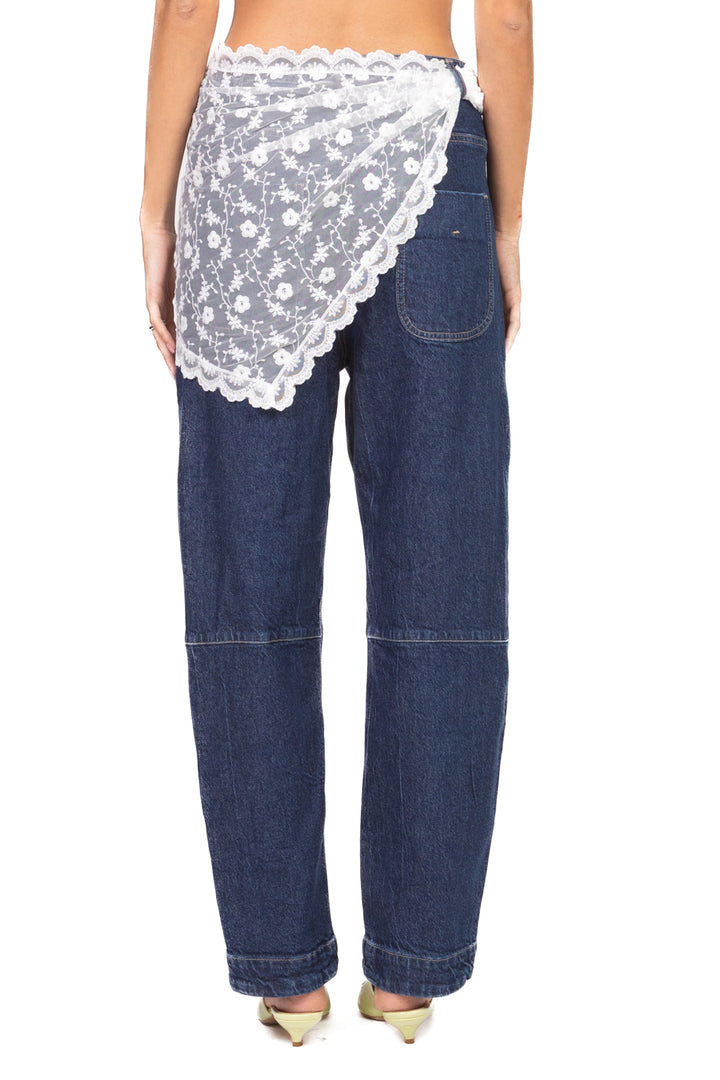 Tensione in - Jeans barrel con bandana Art. S26P407
