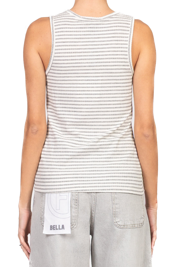 Have one - Canotta rigata scollo vogatore Art. RJS-Q052