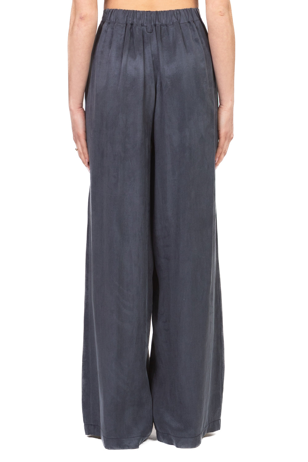 Tensione in - Pantalone palazzo seta lavata Art. PE26-4212