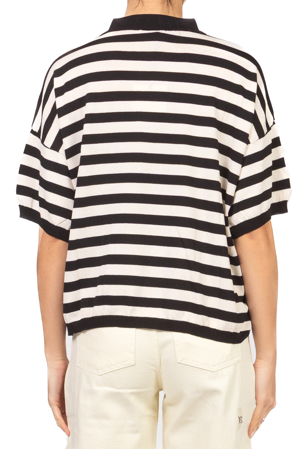 Vicolo - Maglia polo rigata manica corta Art. 2AB2066