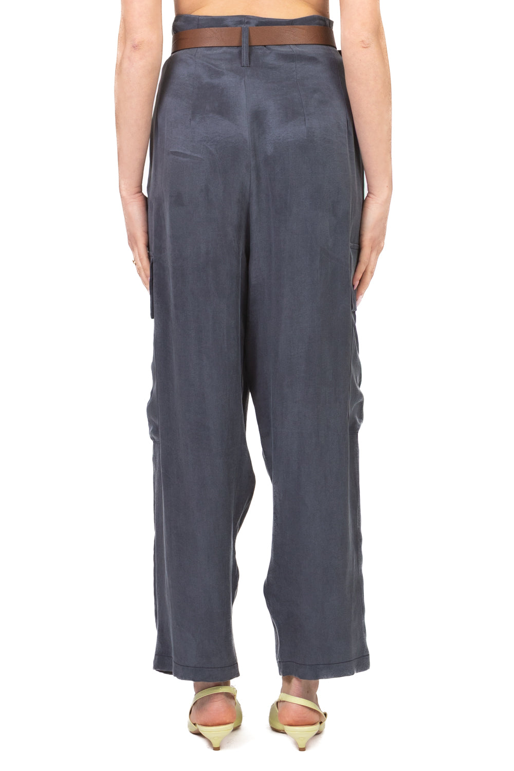 Tensione in - Pantalone cargo seta lavata Art. PE26-4211