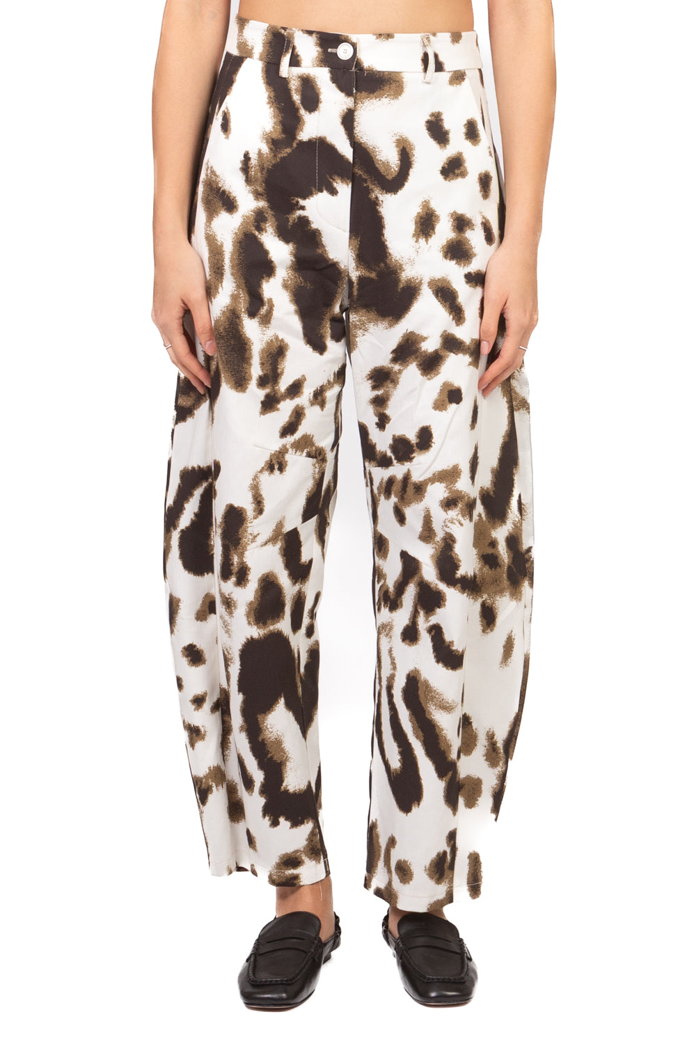 Imperial - Pantalone barrel pezzato Art. P5T5LFS