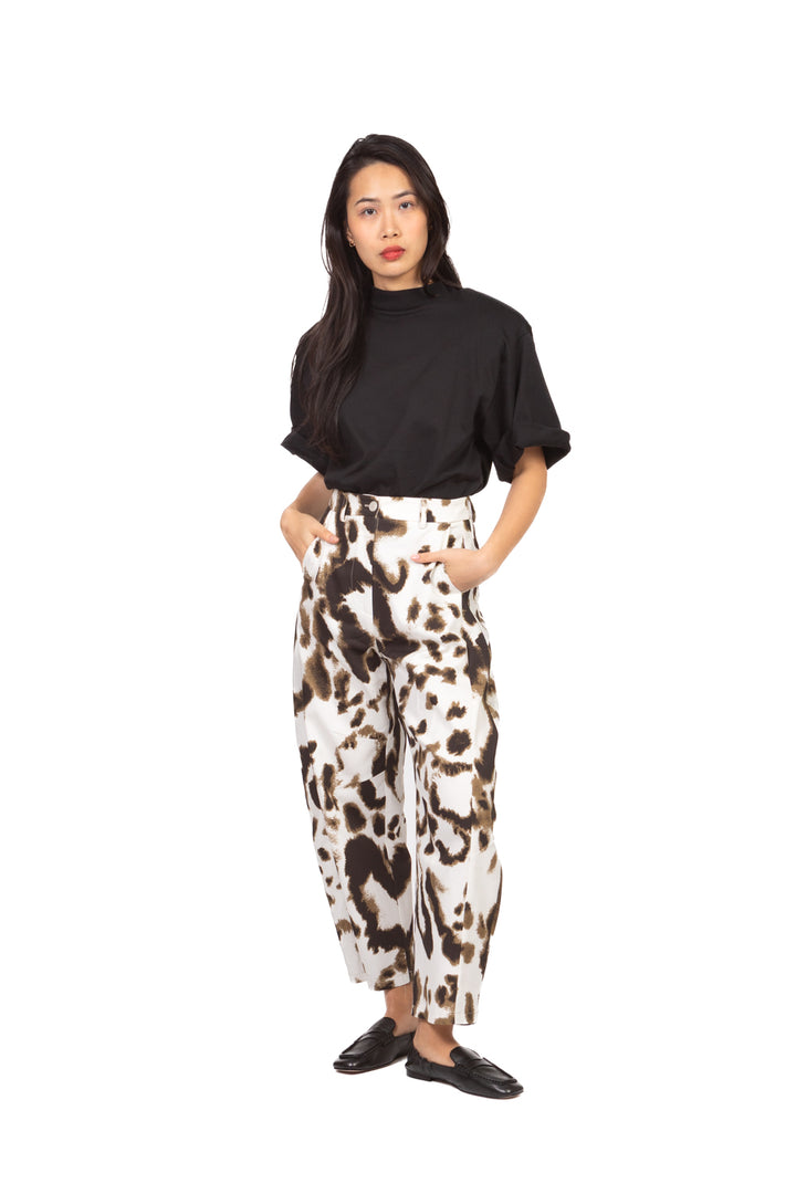 Imperial - Pantalone barrel pezzato Art. P5T5LFS