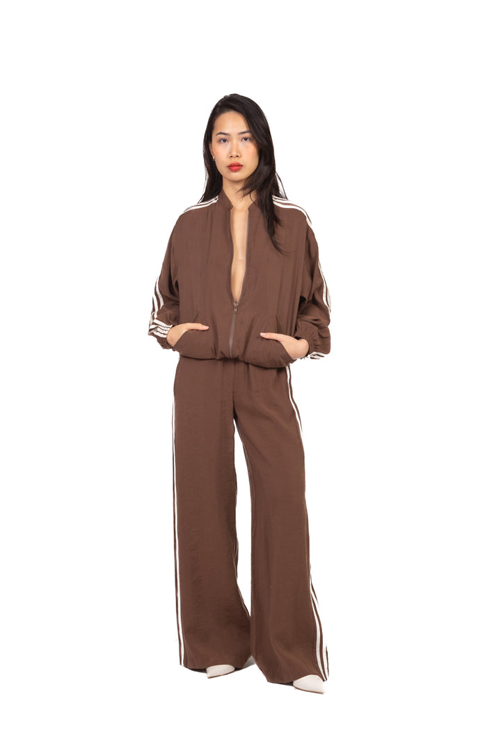 Vicolo - Pantalone palazzo goffrato Art. TAB1063