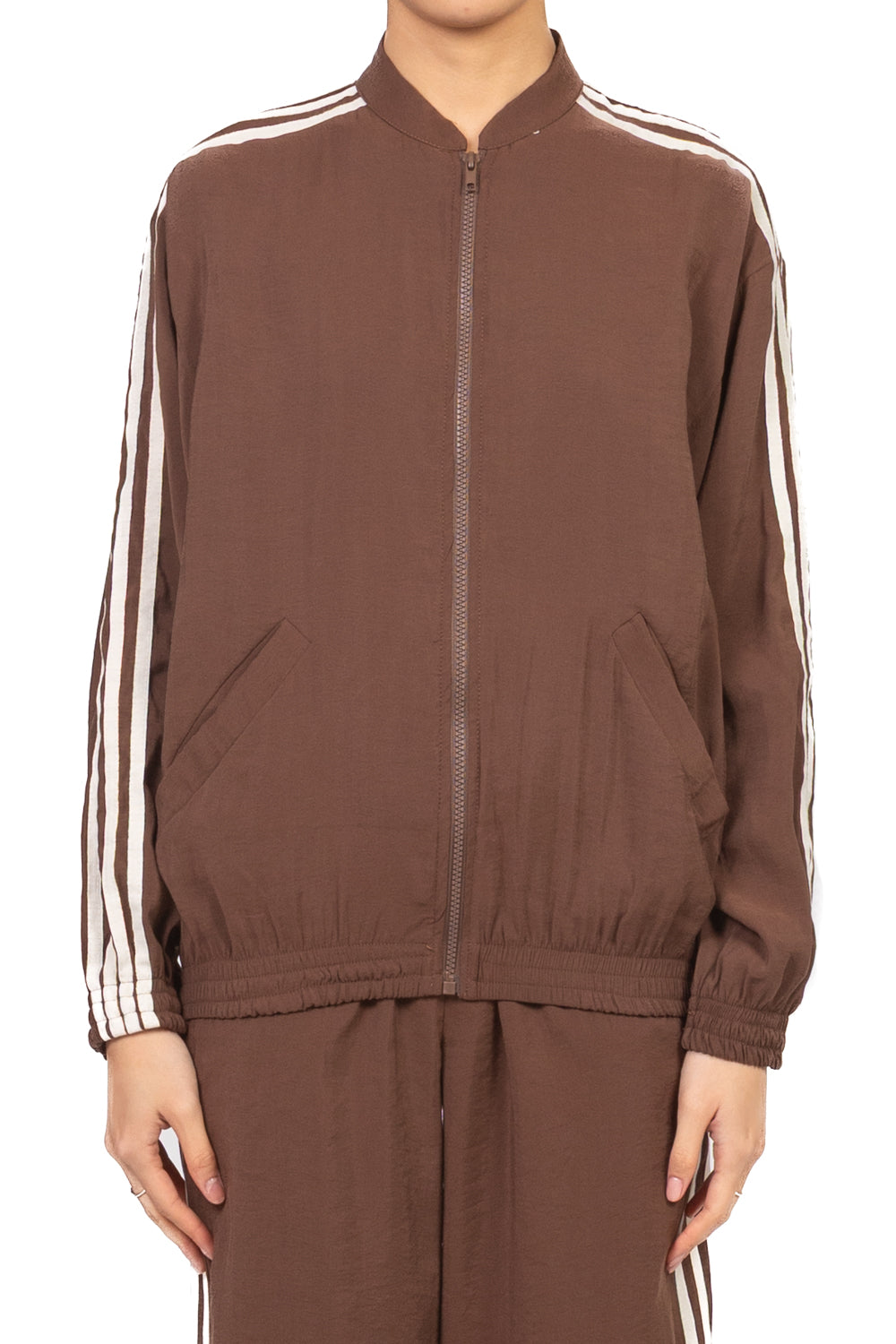 Vicolo - Felpa goffrata con zip Art. TAB1062