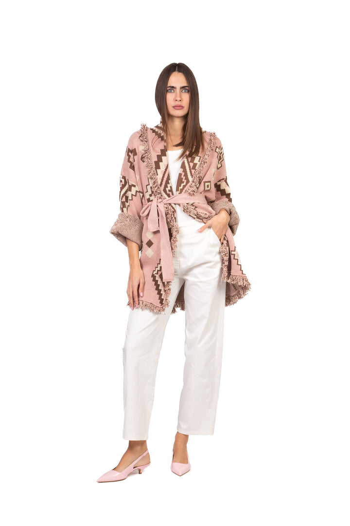 Vicolo - Caban fantasia  con fusciacca Art. 7AB7064