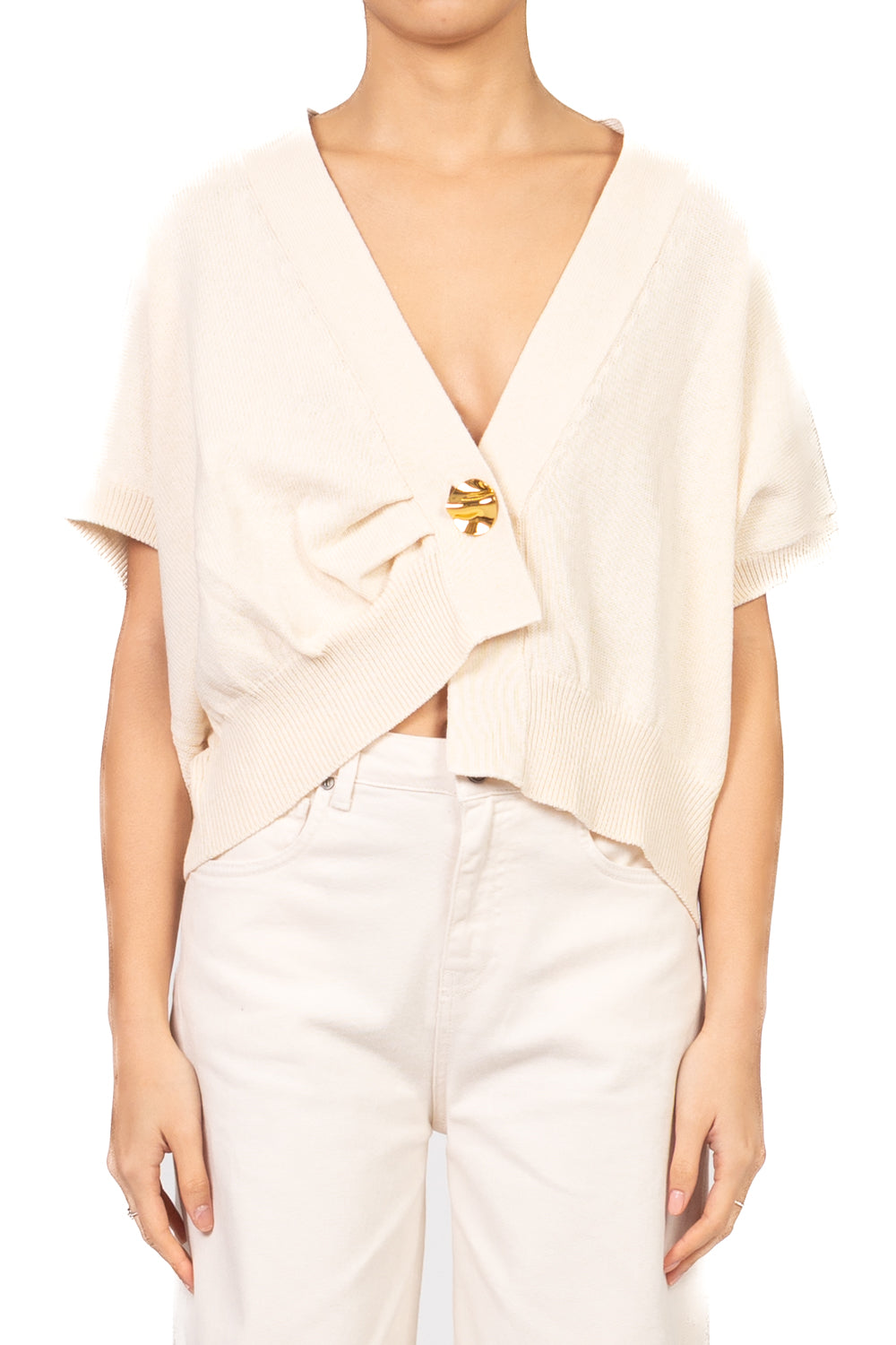 Tensione in - Gilet over chiusura asimmetrica Art. PA5484