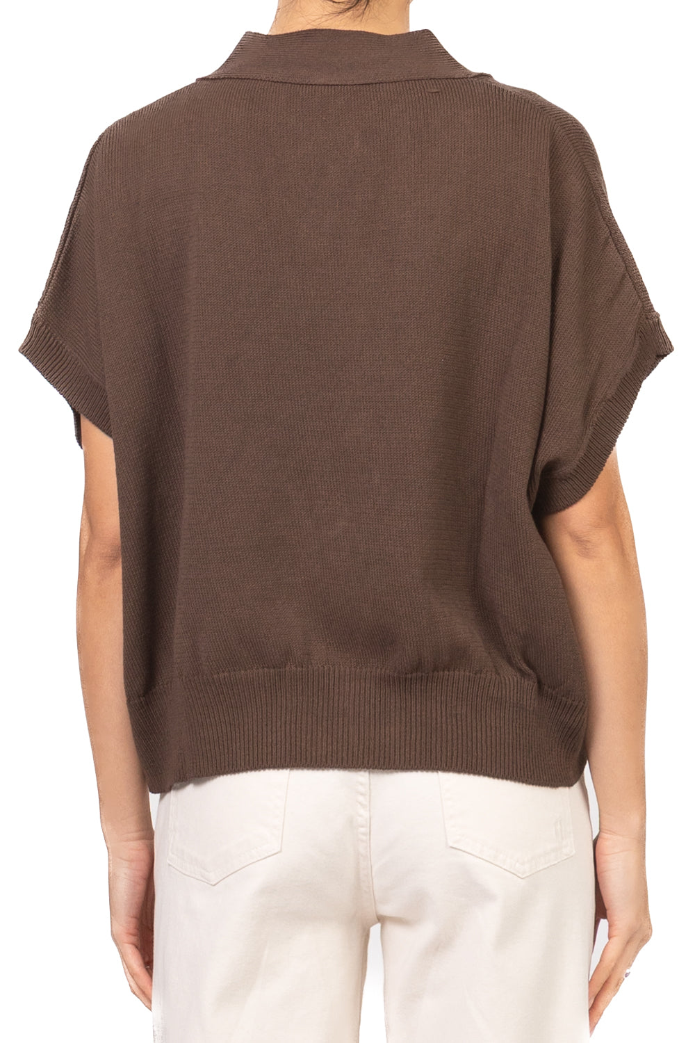 Tensione in - Gilet over chiusura asimmetrica Art. PA5484