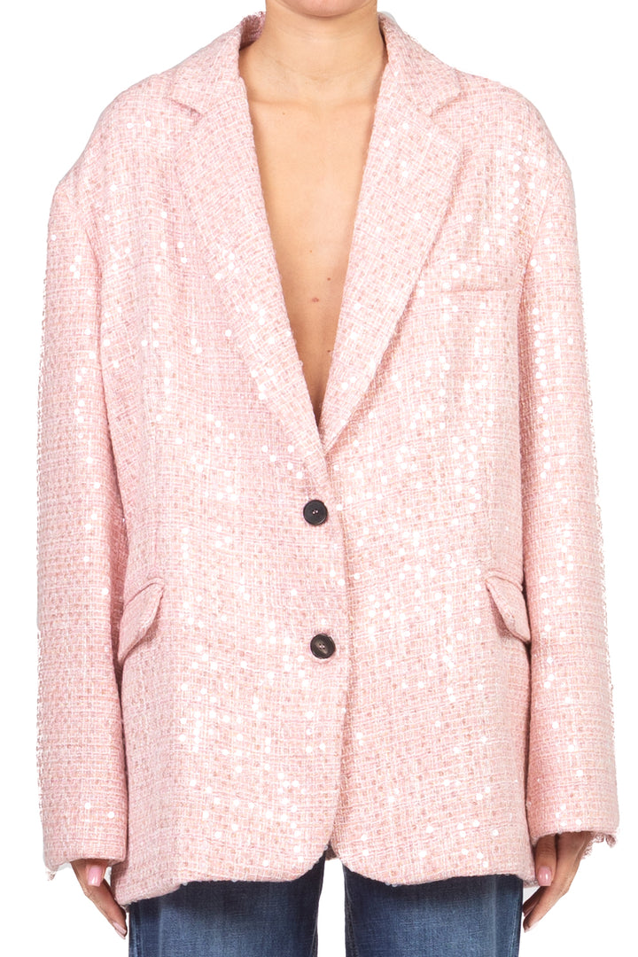 Vicolo - Giacca over con paillettes Art. TAB0236