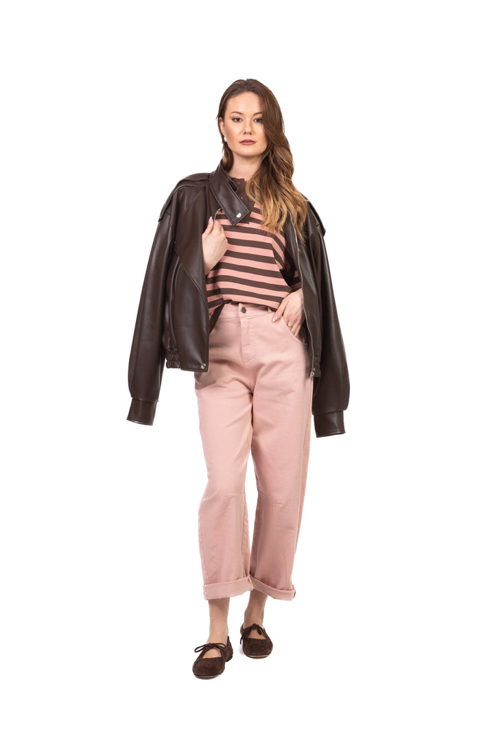 Vicolo - Bomber ecopelle Art. TAB1047