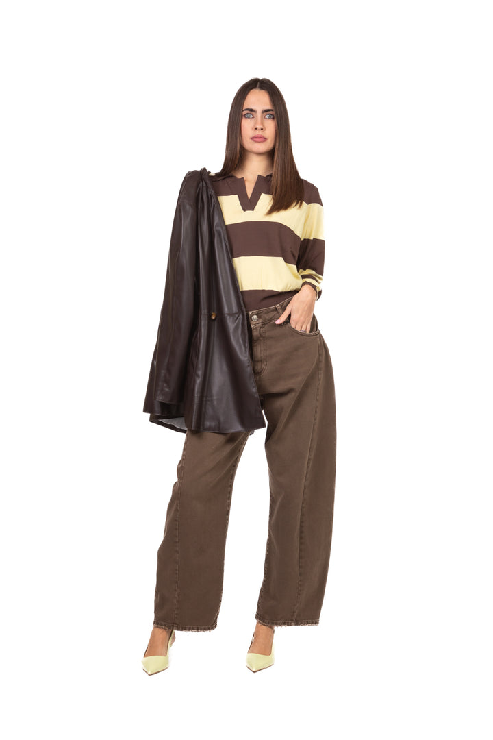 Vicolo - Maglia polo rigata Art. 2AB2079