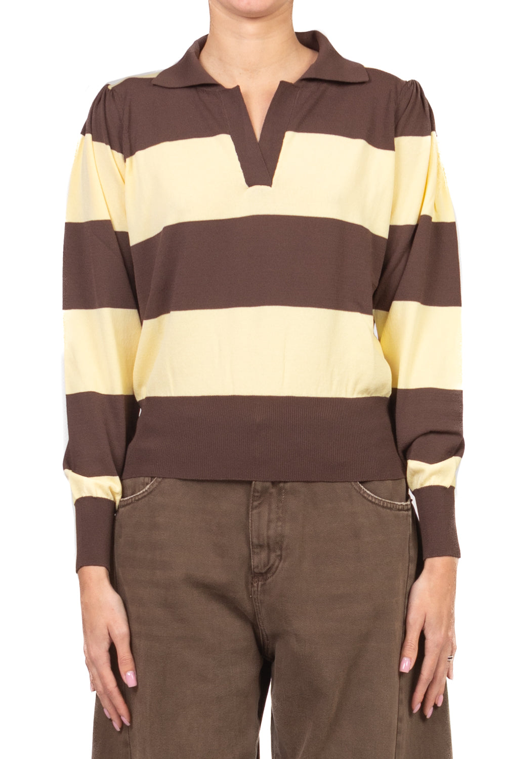 Vicolo - Maglia polo rigata Art. 2AB2079