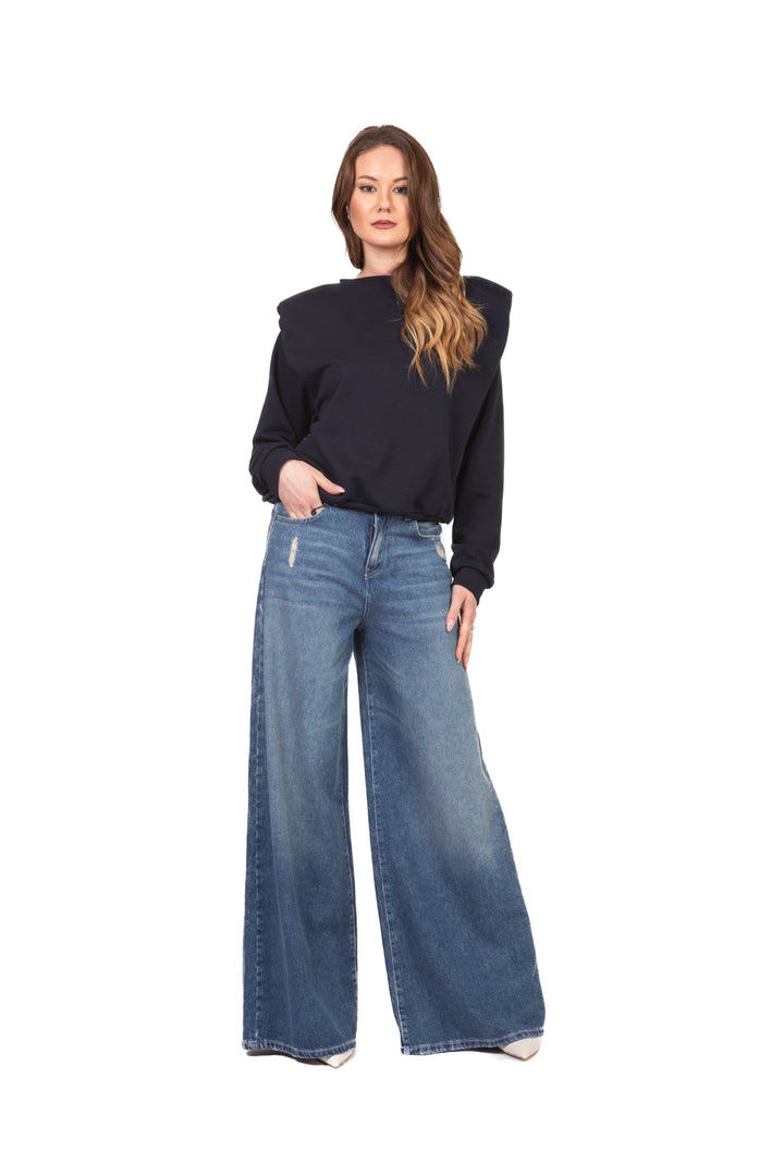 Dixie - Felpa con spalline Art. F262A025