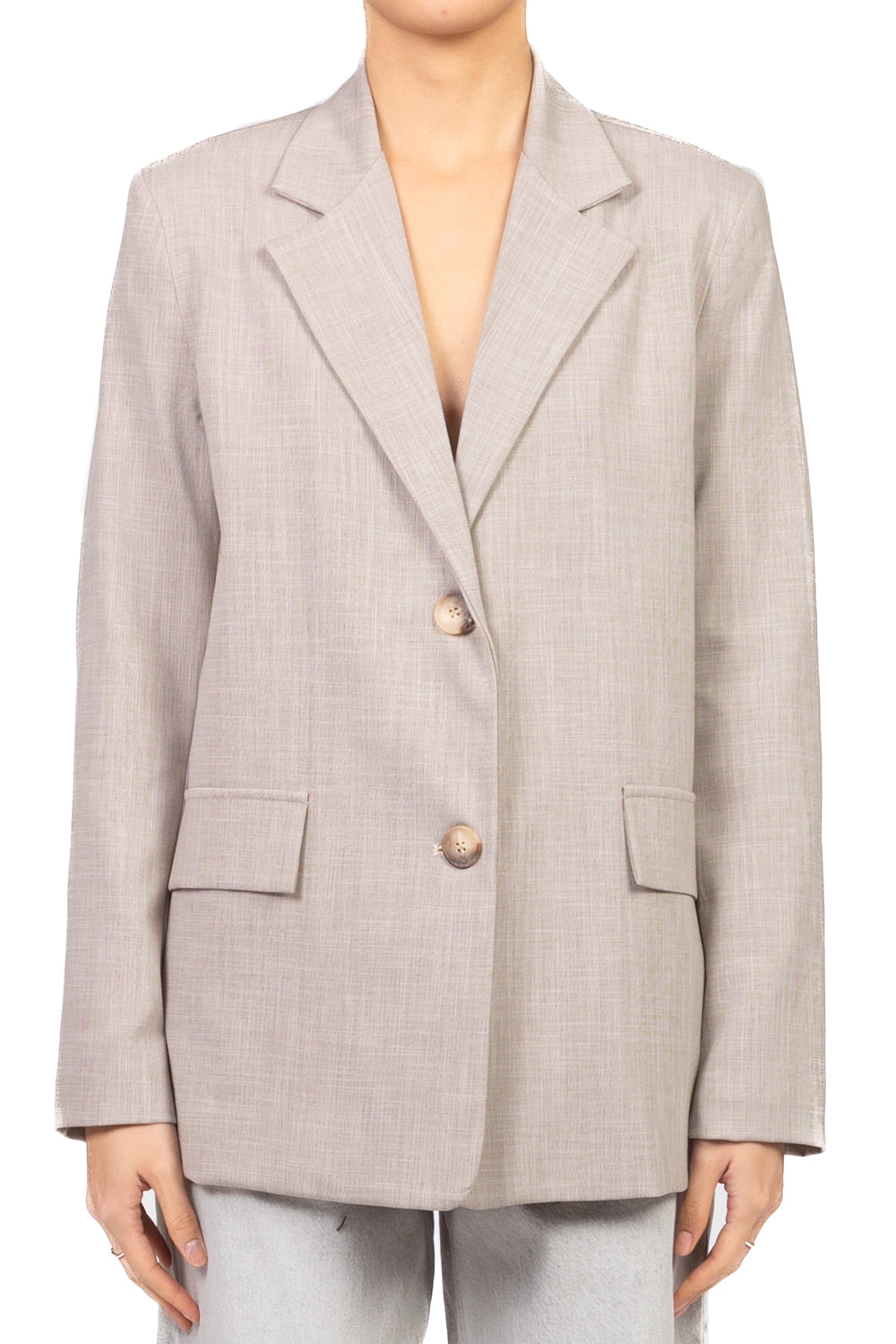 Dixie - Giacca due bottoni con scritta Art. J067A041