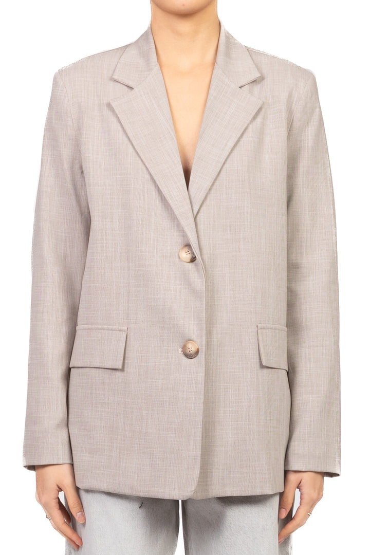 Dixie - Giacca due bottoni con scritta Art. J067A041