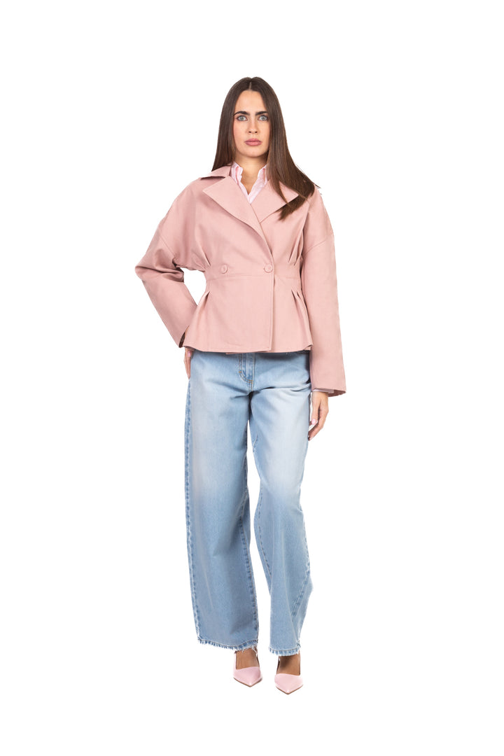 Tensione in - Trench doppio petto sfiancato Art. QS896